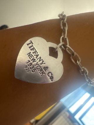 Pulsera Tiffany & Co. corazón plata 925