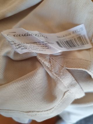 Polo Emilio Tucci XL Beige