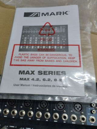 Mesa mezclas Mark Max 8.2