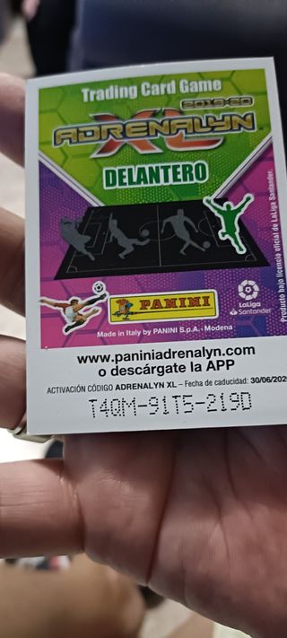 Carta Vinicius Jr. Panini Diamante
