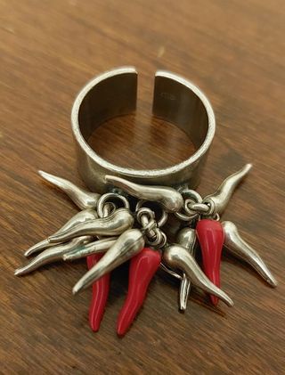 Anello Argento e smalti 