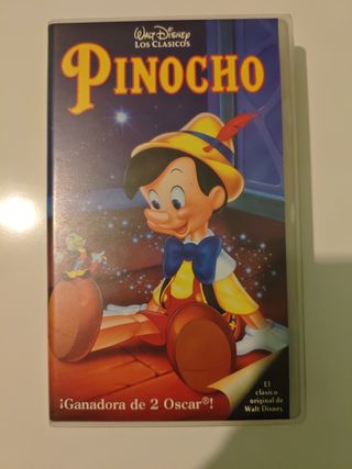 VHS Pinocho - Clásico Disney