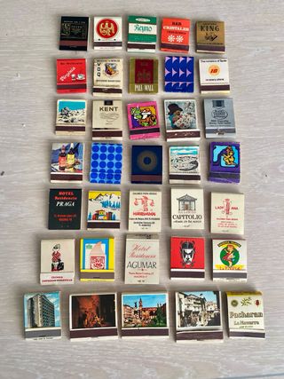 Cajas de cerillas vintage