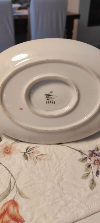 Salsiera vintage "fiori di pesco"