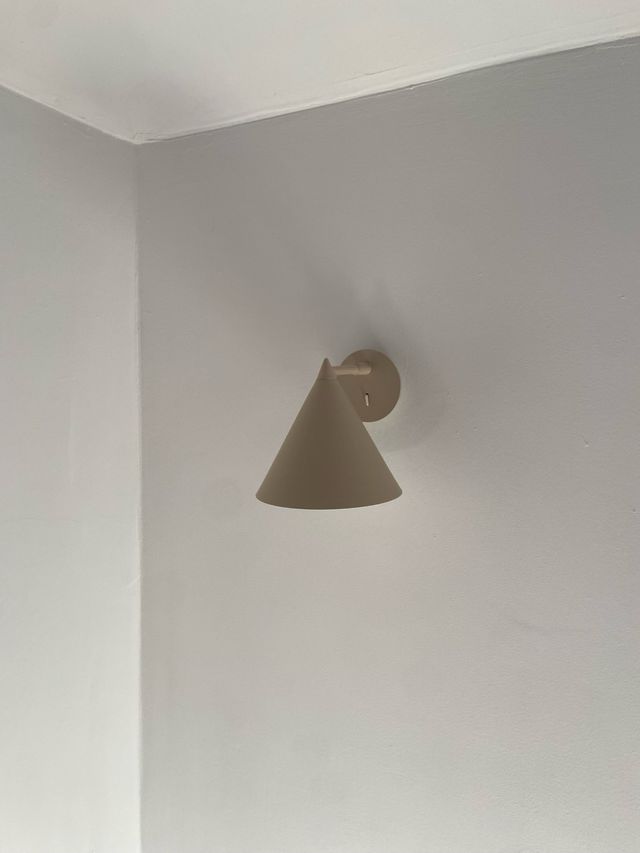 Aplique pared interior beige