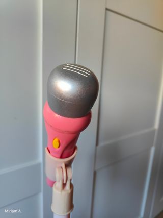 Micrófono Karaoke Infantil Rosa