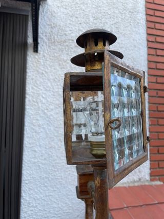 Lámpara pie años 70