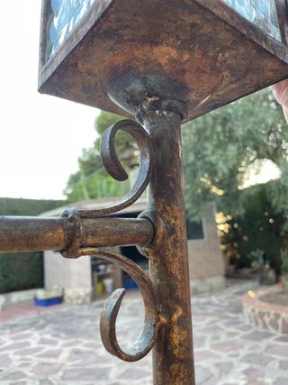 Lámpara pie años 70