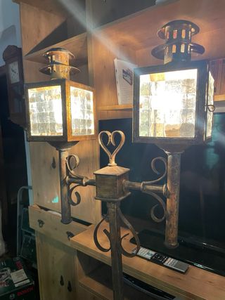 Lámpara pie años 70