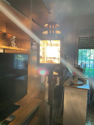 Lámpara pie años 70