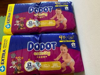 Pañales Dodot Activity 4 (52uds),19€/paquete