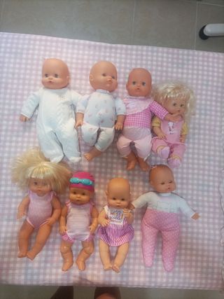 8 Muñecas Nenuco - Como Nuevas