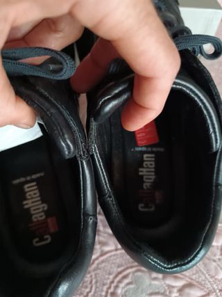 Zapatos deportivos Callaghan negros hombre