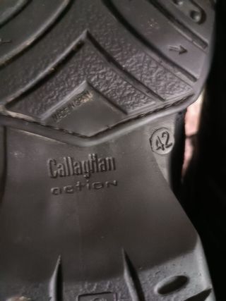 Zapatos deportivos Callaghan negros hombre