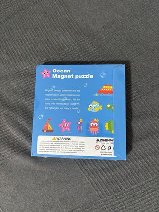Puzzle imantado océano