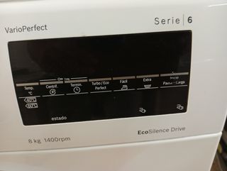 Lavadora Bosch Serie 6 - 8kg 1400rpm