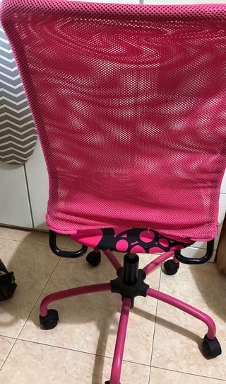 Silla giratoria con ruedas/  infantil o juvenil 