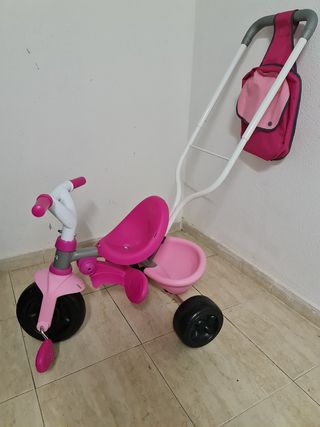 Triciclo infantil rosa