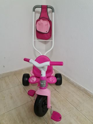 Triciclo infantil rosa