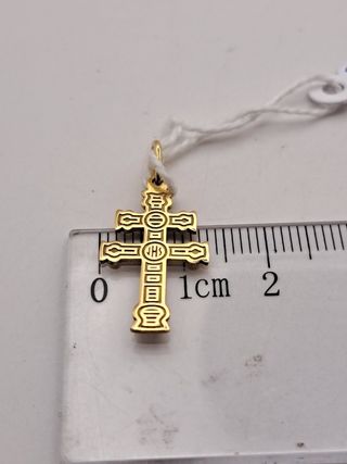 Cruz Oro 18k esmaltada
