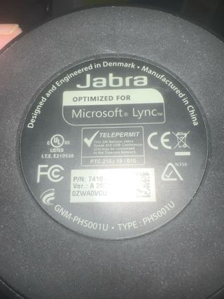 Altavoz Jabra Speak 410 MS