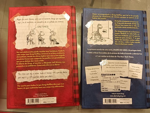 Diario de Greg 1 - Un pringao total