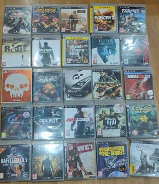 25 juegos PS3 (PlayStation 3)