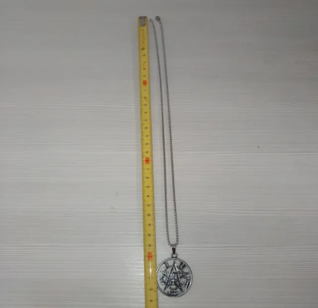 Collana Sigillo Salomone Portafortuna Wicca