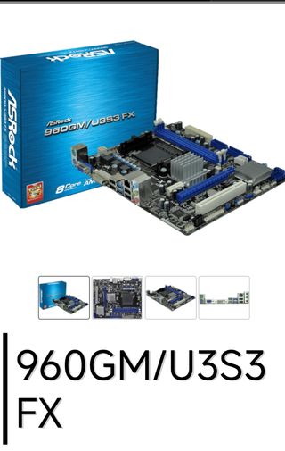 Placa base Asrock 960GM/U3S3 FX