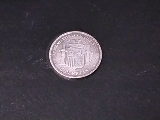 Moneda 5 Pesetas España 1870