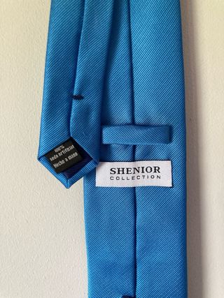 Corbata azul Shenior Collection - Nueva