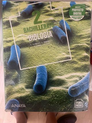 Libro biología 2º bach.