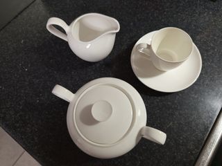 Juego cafe Villeroy & Boch blanca