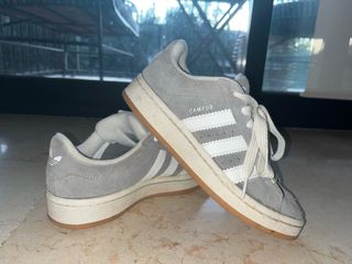 Zapatillas Adidas Campus Gris - 36