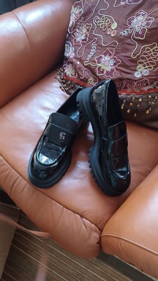 Zapatos negros - Talla 38