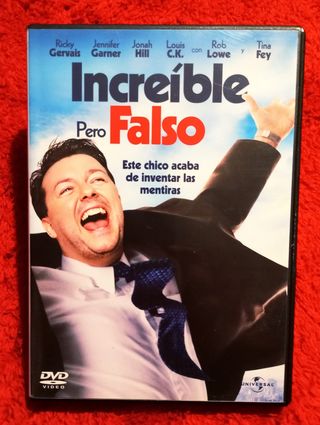 DVD INCREÍBLE PERO FALSO