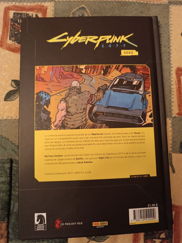 Comic ciberpunk 2077 nuevo