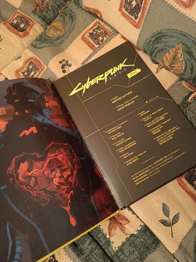 Comic ciberpunk 2077 nuevo