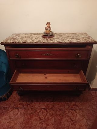Cómoda vintage 5 cajones