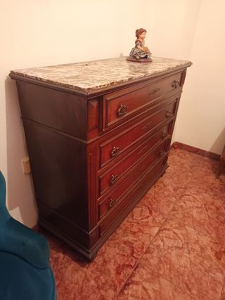 Cómoda vintage 5 cajones