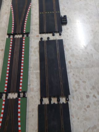 Scalextric: Pistas y vallas