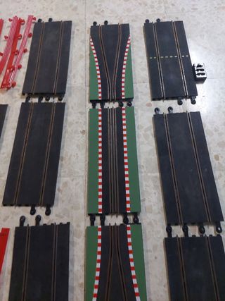 Scalextric: Pistas y vallas