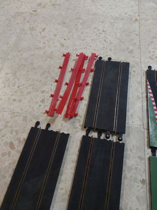 Scalextric: Pistas y vallas