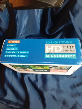Microscopio digital LCD 5.5" 10MP + tarjeta  + ada