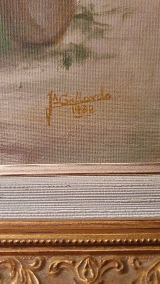 CUADRO ÓLEO BODEGÓN