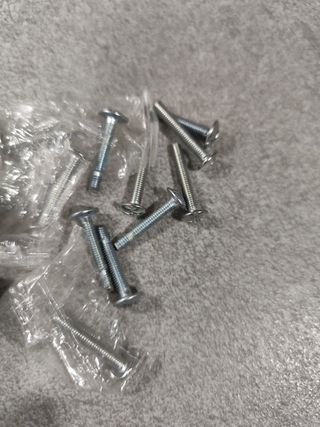 6 pomos armario nuevos metal