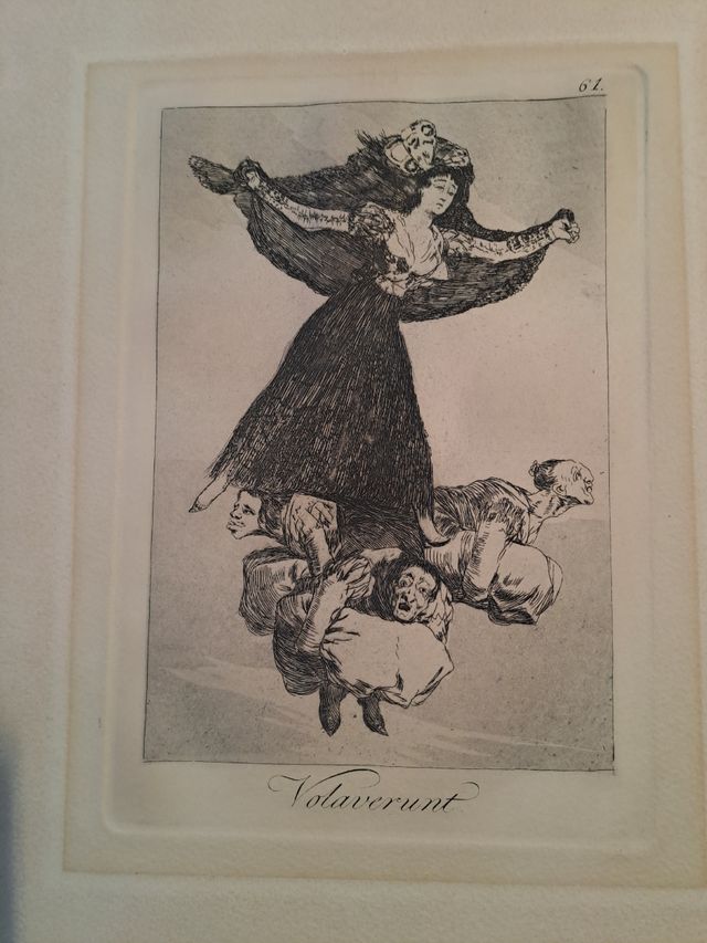 Goya - Capricho 61: Volaverunt.