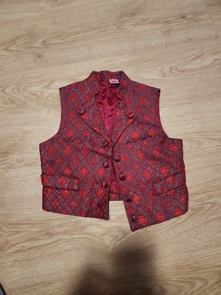 Chaleco rojo niño talla 10 - Fallero