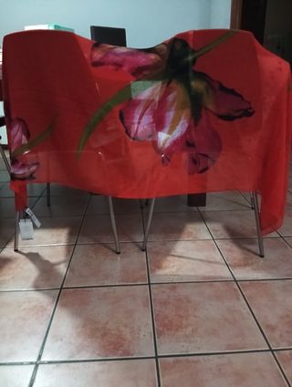 Pareo Desigual rojo - Talla única