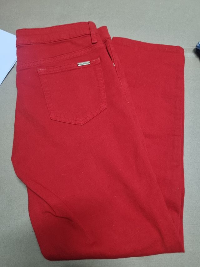 Calças River Woods Vermelhas